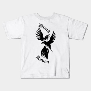 Black ravens. Kids T-Shirt